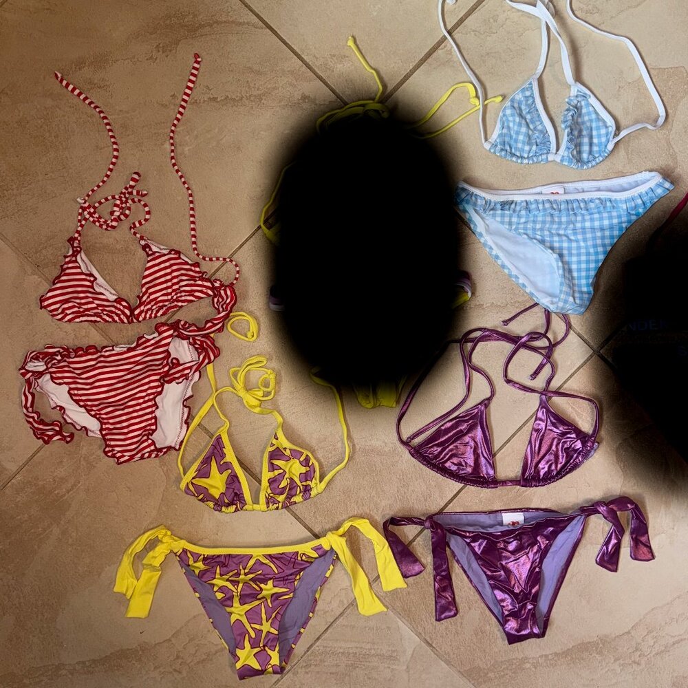 Lot of 4 - SUNDEK GIRL bikini - Size 6